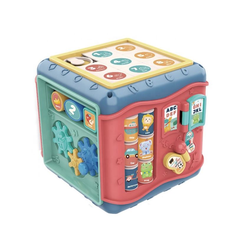 Wisdom Hexahedral Multi-Activity Learning Cube for Kids