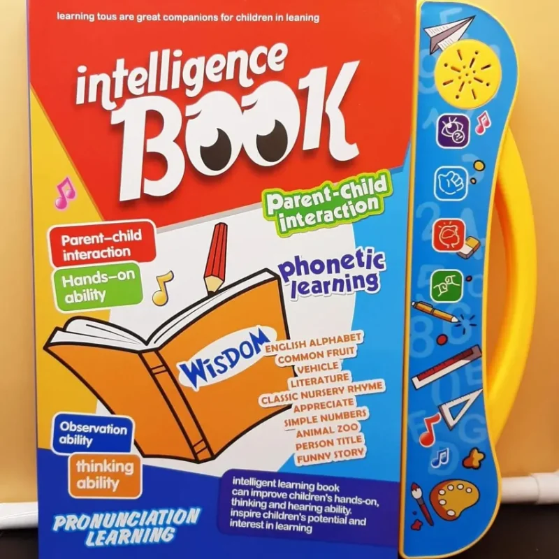 Electronic Talking Intelligence Learning Study Book for Kids | Interactive Educational Learning Book
