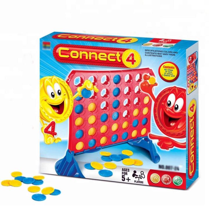 Connecting Game for Kids – Educational Strategy Board Game | Fun Family & Brain Development Toy