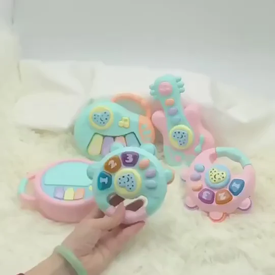 Dynamic Baby Rattle Set | Colorful Sensory & Developmental Toys for Babies