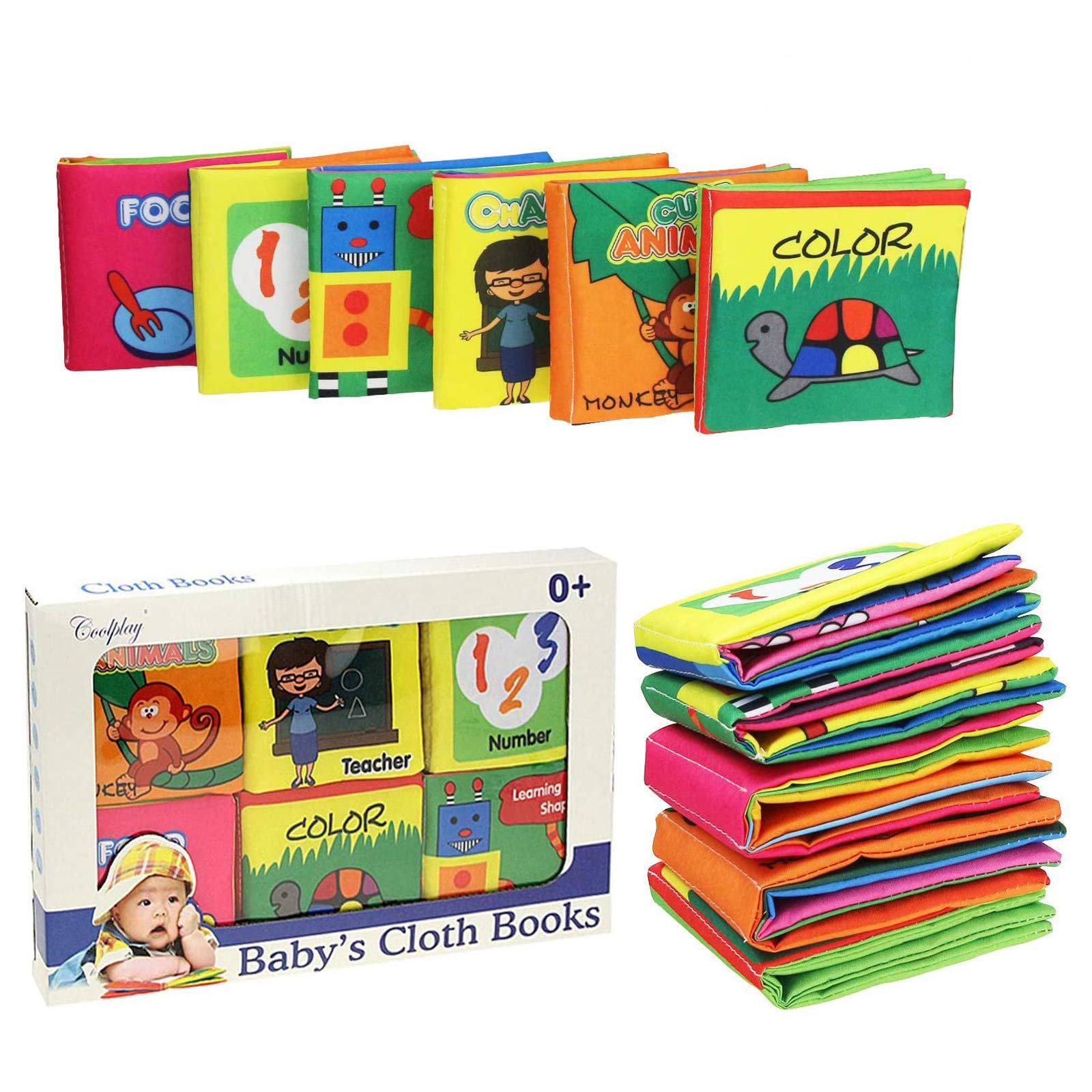 Soft Fabric Activity Book for Babies & Toddlers