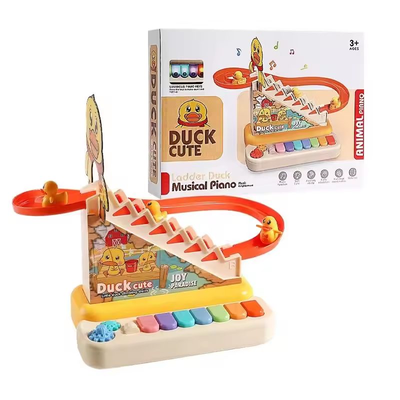 Duck Musical Piano Toy for Kids – Interactive Learning Keyboard - Image 3