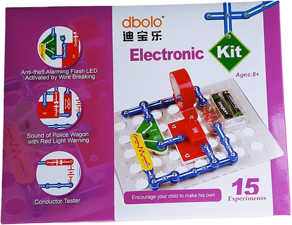 Dbolo Electronic Circuit Experiment Kit for Kids