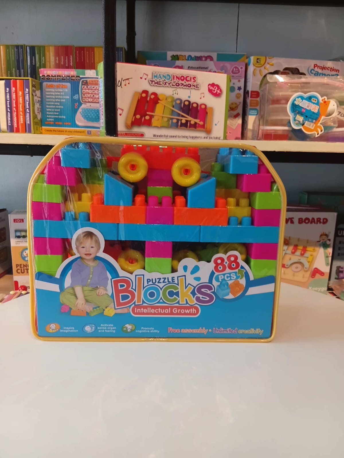 88 PCS Building Blocks for Kids | Creative STEM Construction & Educational Toy Set - Image 3
