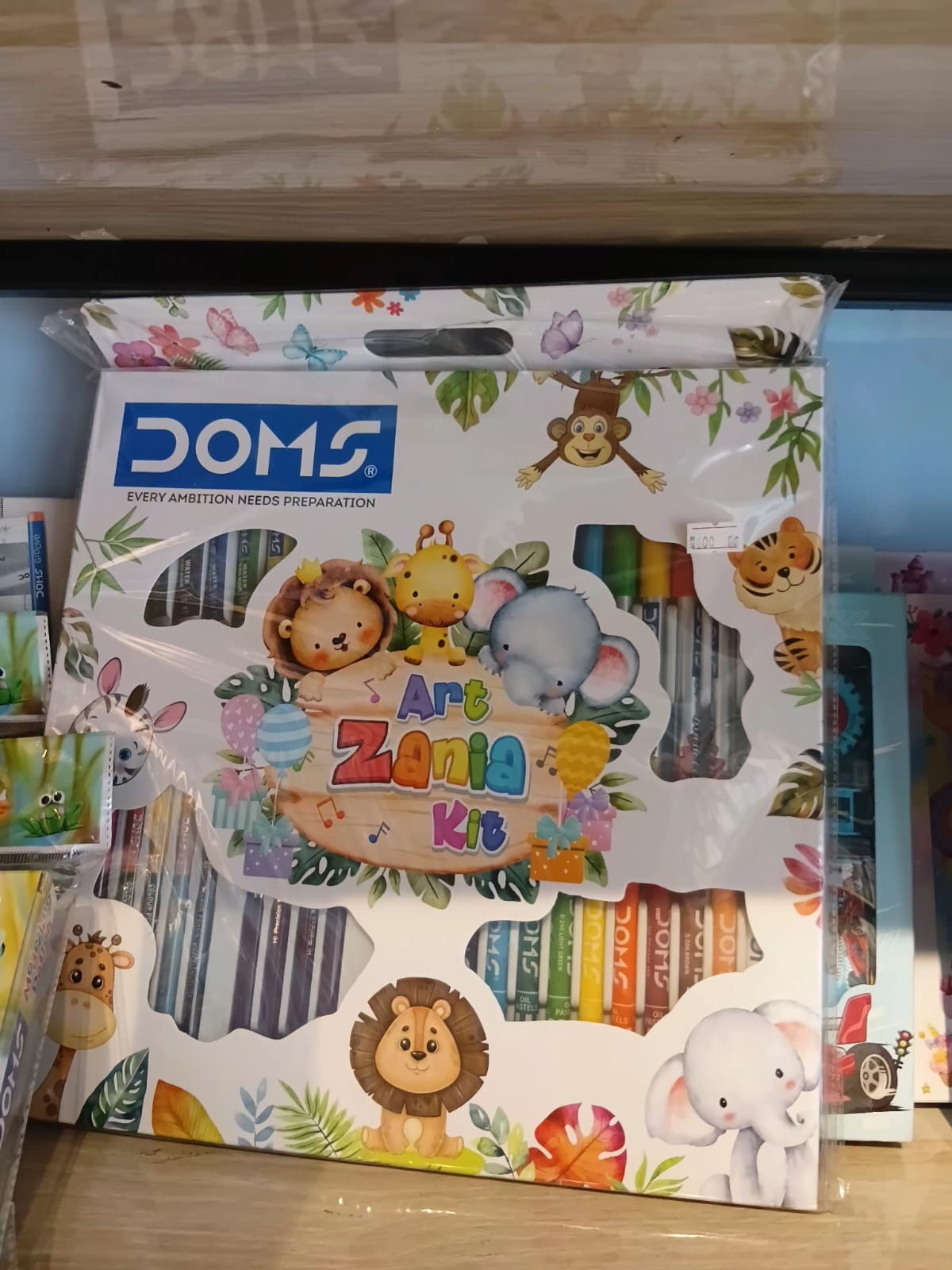 DOMS Art Zania Kit – Complete Drawing, Coloring & Craft Kit for Kids | Creative Art Set with School Supplies - Image 2